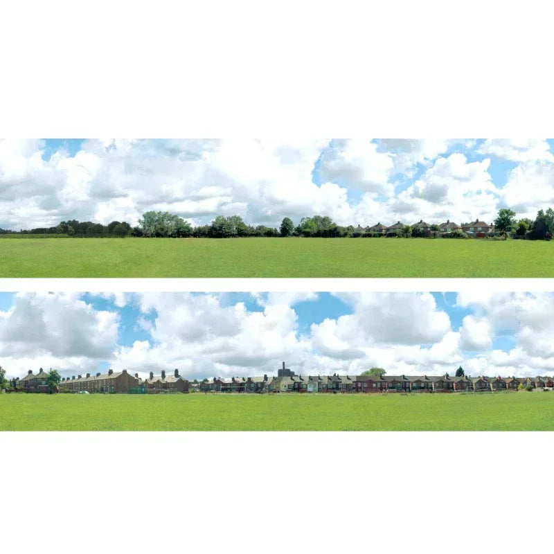 Backscenes Scenic Backgrounds - Into The Town