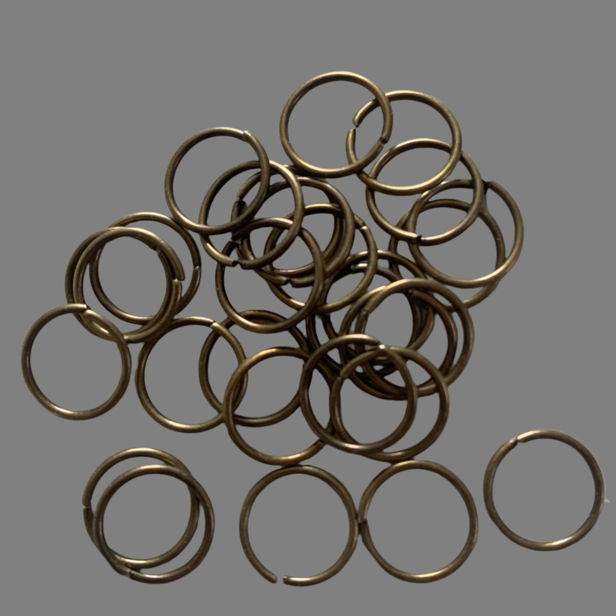 10mm bronzed rings craft and model boat fittings