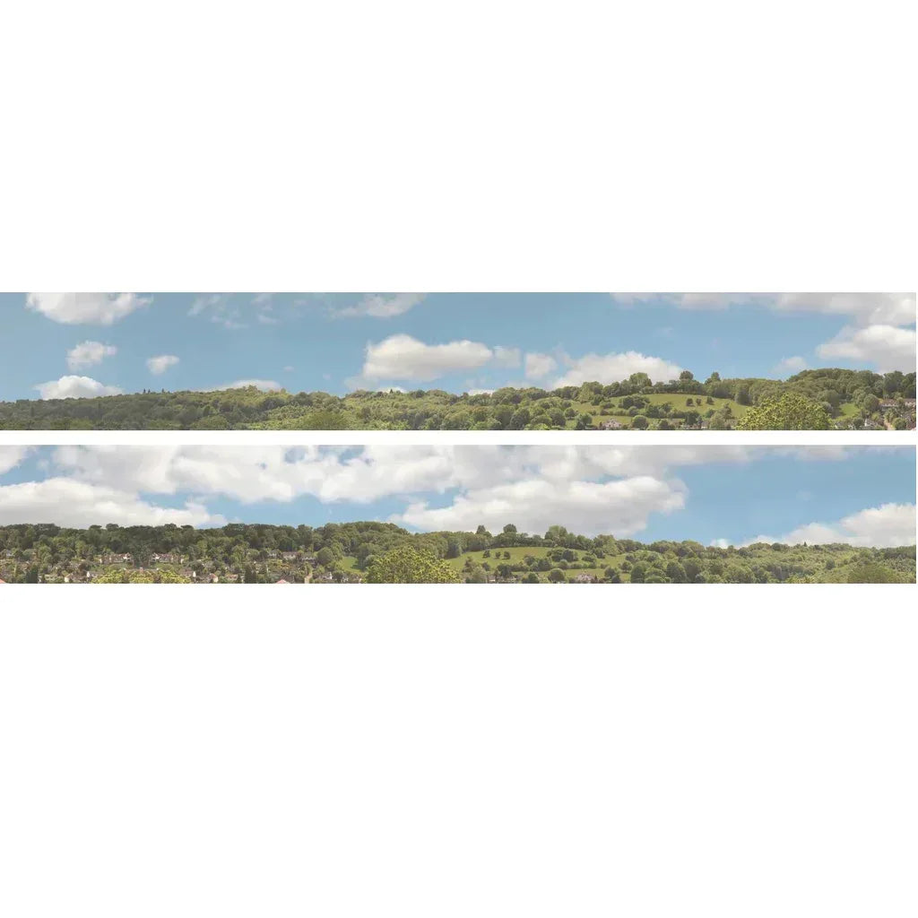Backscenes Scenic Backgrounds - Suburbs Model Railway