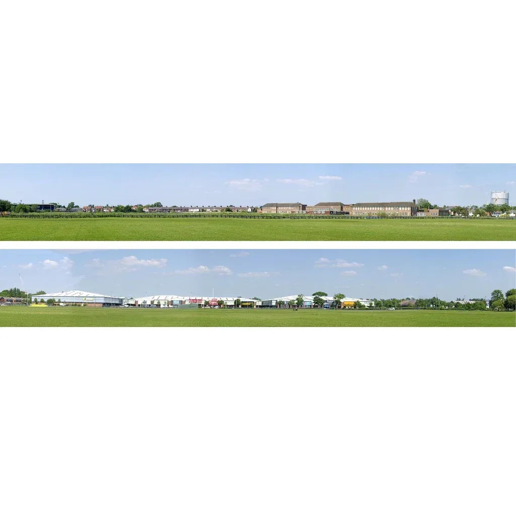 Backscenes Scenic Backgrounds - Retail Park Model Realm