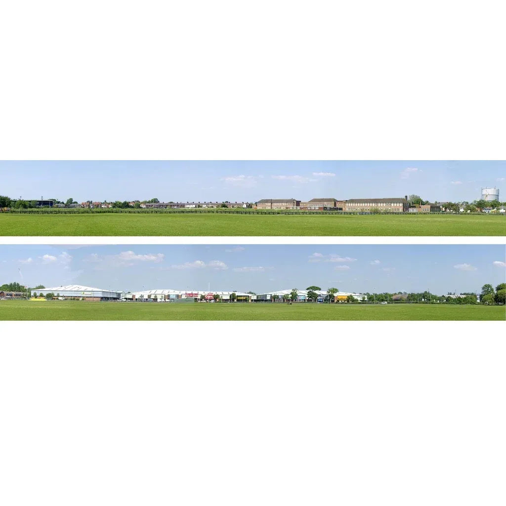 Backscenes Scenic Backgrounds - Retail Park Model Realm