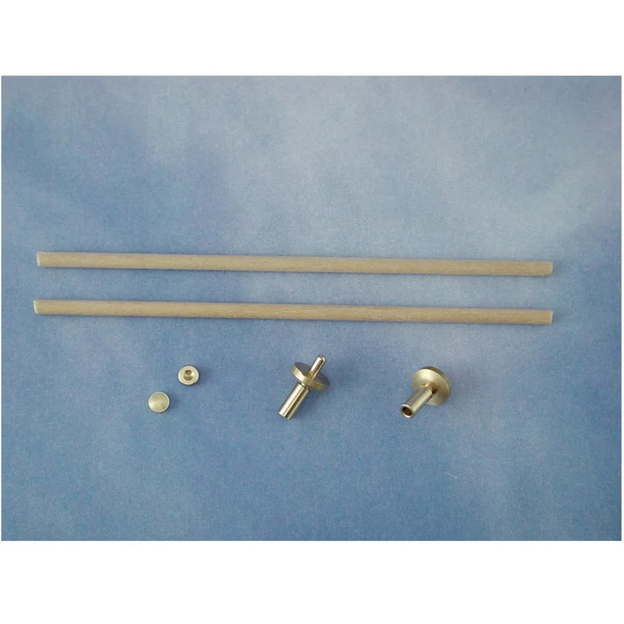 Angled Flagstaff Complete, wood - Model Realm