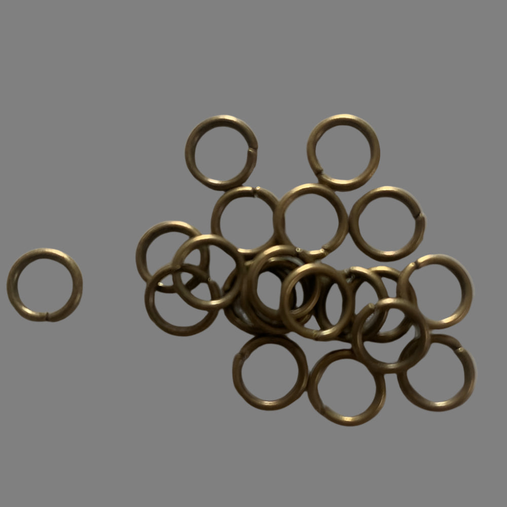 6mm bronzed rings model boat fittings