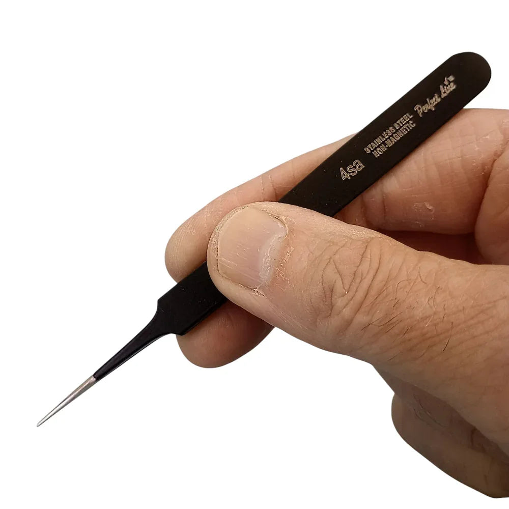 No. 4sa Perfect Line Tweezer - Model Realm