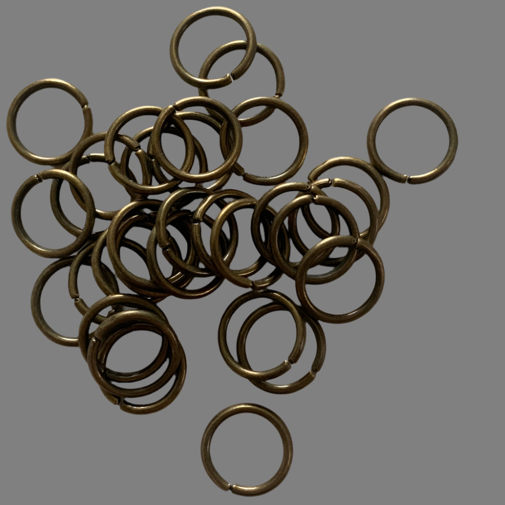 8mm Bronzed Rings craft and model boat Fittings