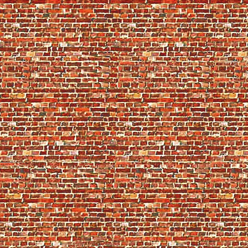 Scene Red Brick-Dark OO Gauge - Model Realm