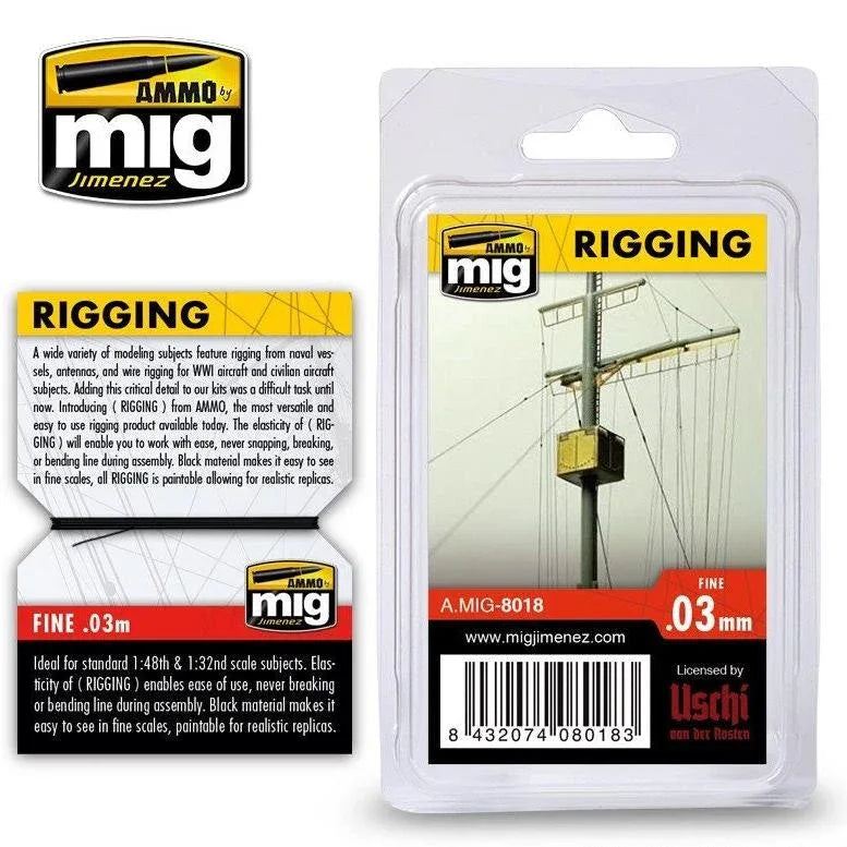 AMMO Rigging Fine 0.03mm - Model Realm
