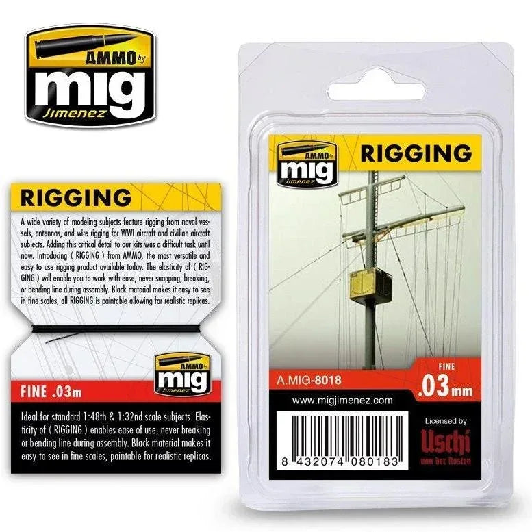 AMMO Rigging Fine 0.03mm - Model Realm