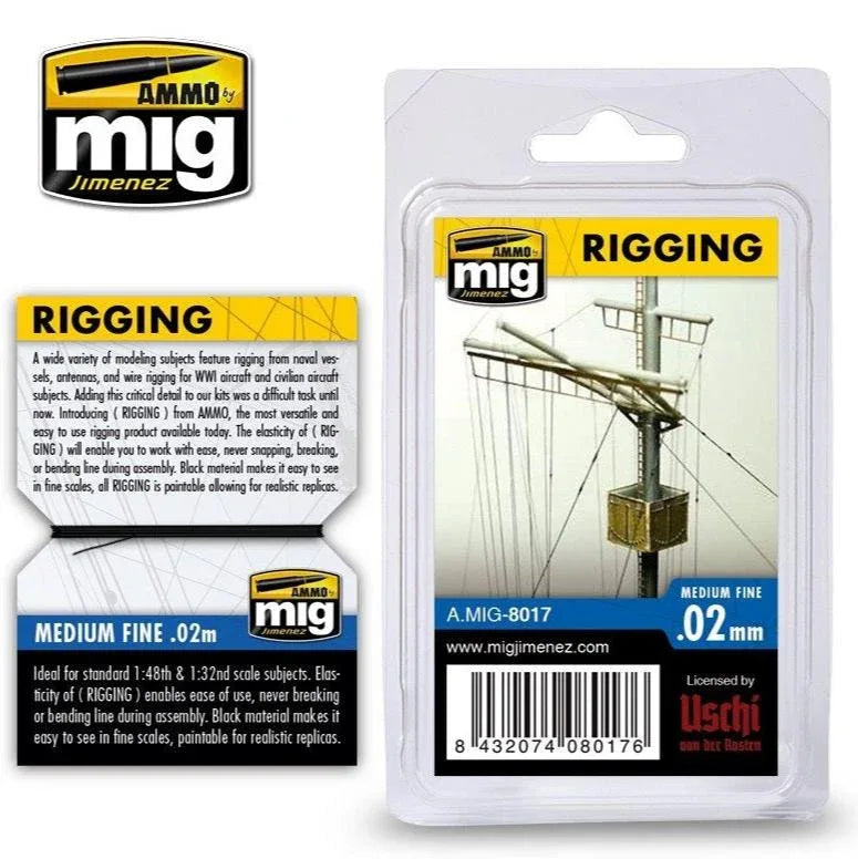 AMMO Rigging Medium Fine 0.02mm - Model Realm