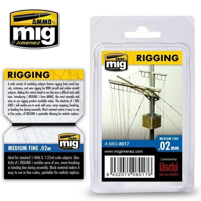 AMMO Rigging Medium Fine 0.02mm - Model Realm