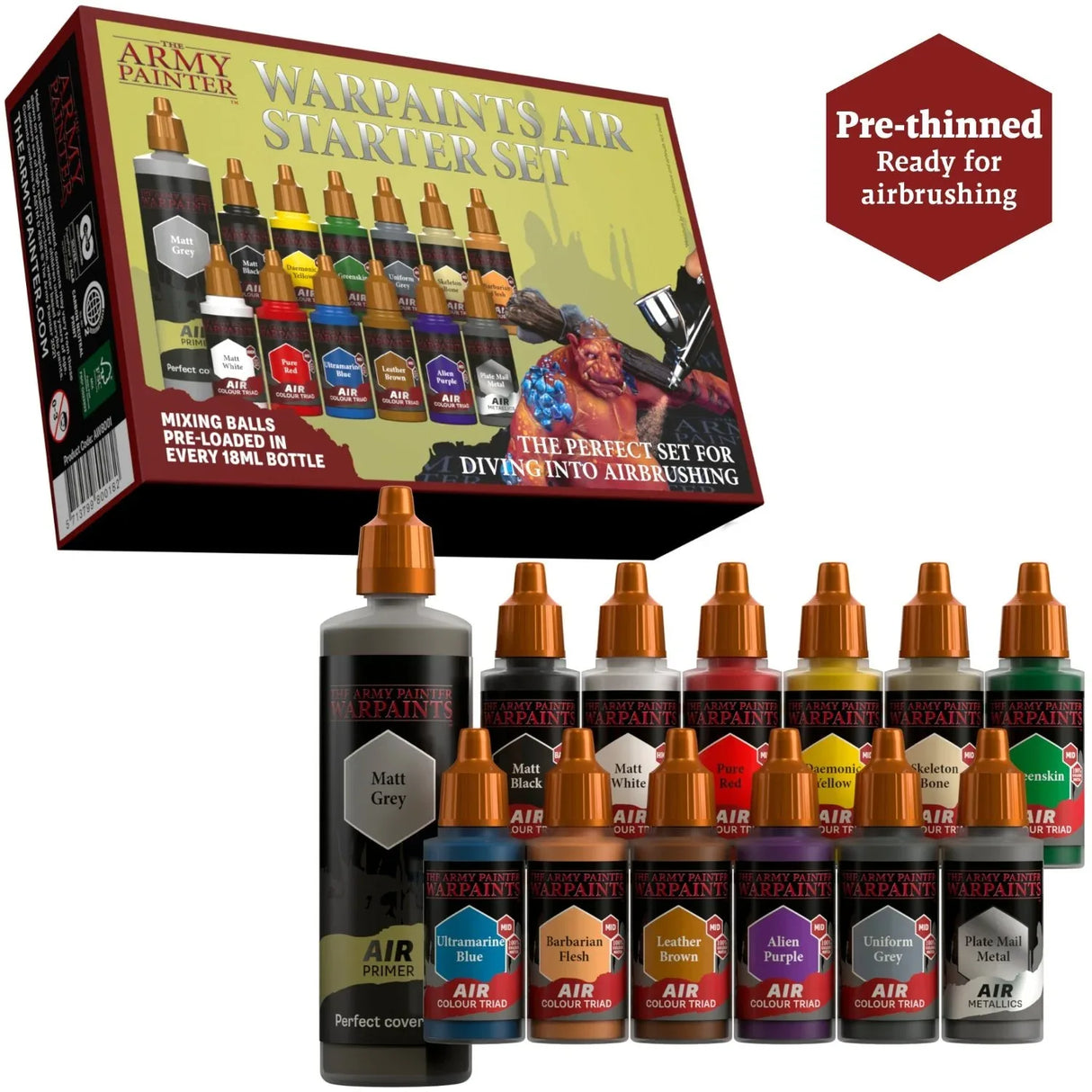 Warpaints Air Starter Set - Model Realm