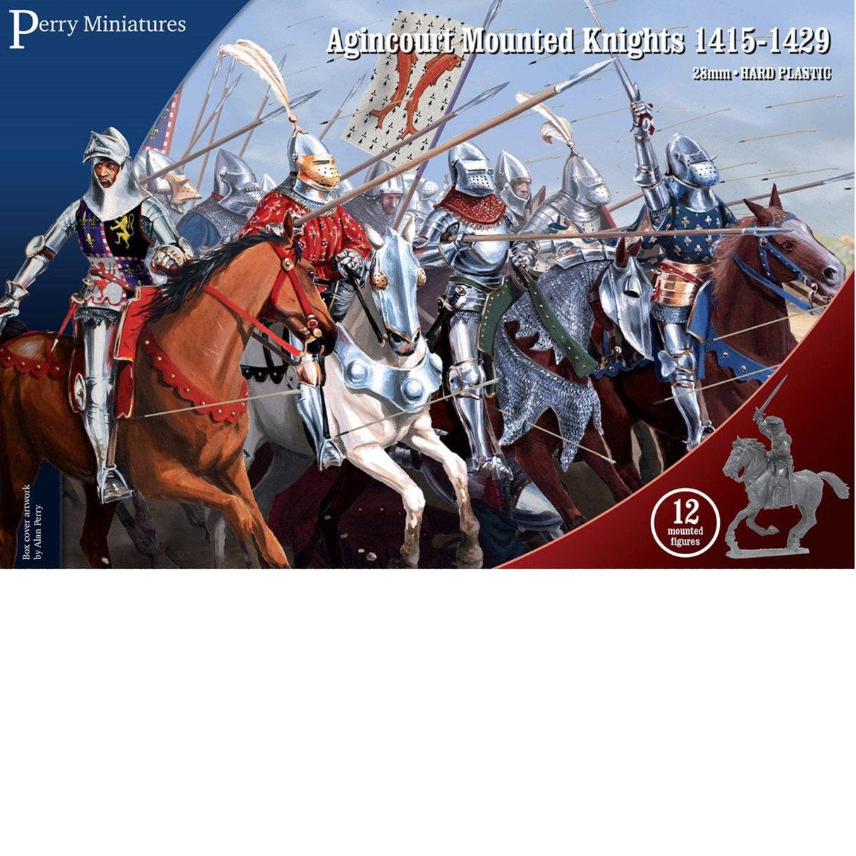 Agincourt Mounted Knights 1415-29 - - - Model Realm