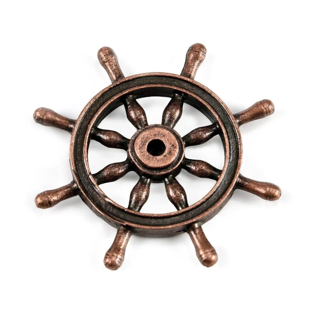 Amati Ships Wheel 14mm Bronzed Metal - Model Realm