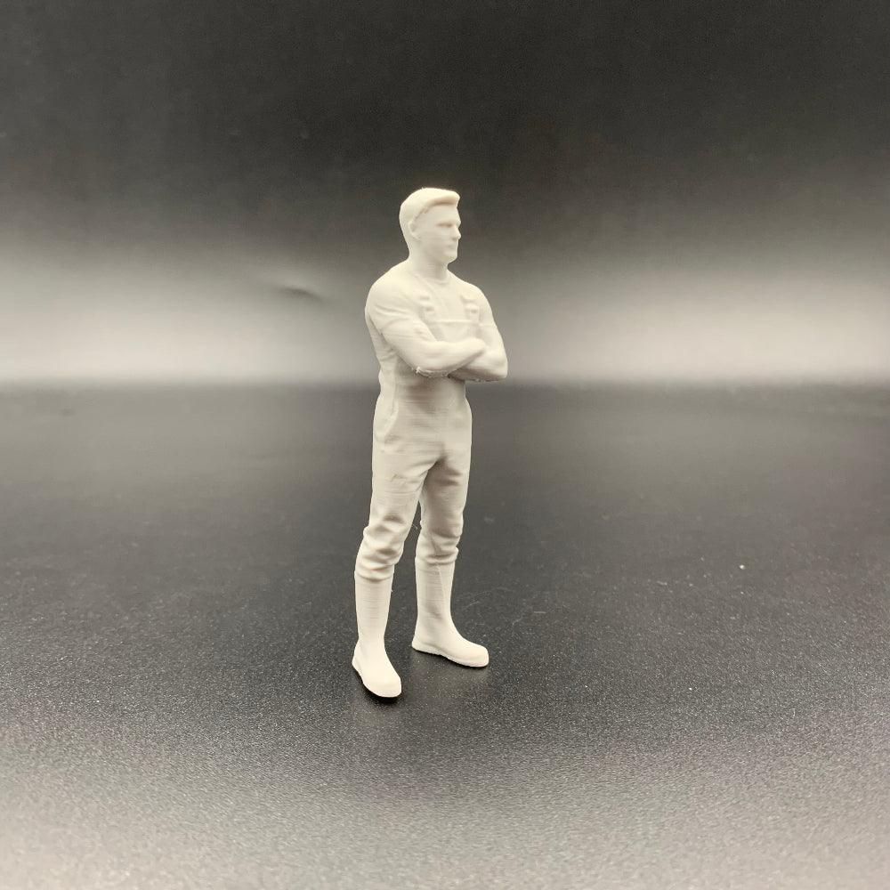 model boat crew figure