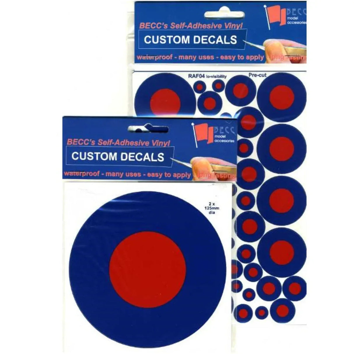 RAF Roundels Low Visibility 1970s Onwards - Model Realm