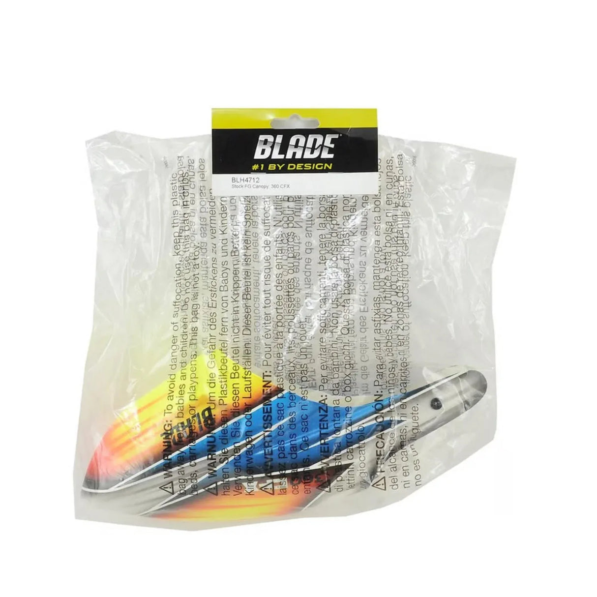 BLH4712 Blade Stock FG Canopy 360 CFX - Model Realm