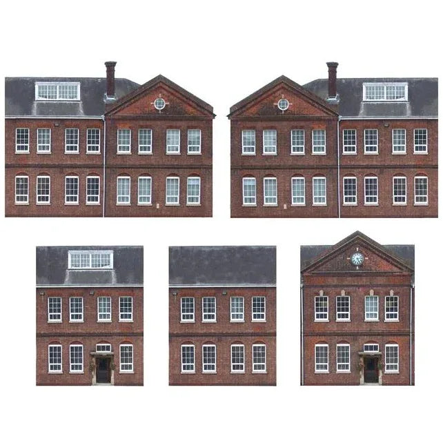 Parkway House modelrailway backscene