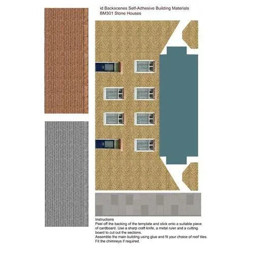 Stone House Building Kit OO Gauge