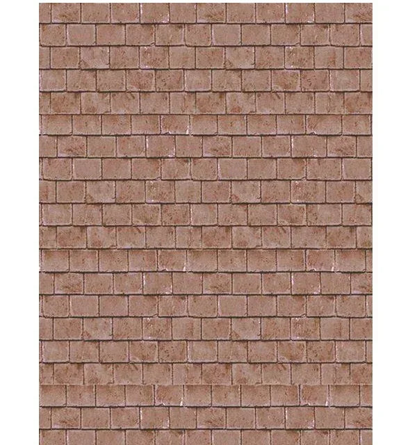 Building Papers - Roof Tiles Red