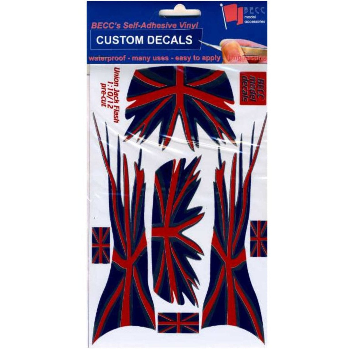 Becc Flashes Union Jack Flag - - - Model Realm