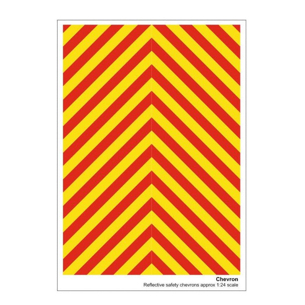 Becc Reflective Safety Chevrons for models