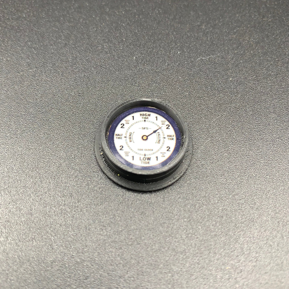 Black Miniature Tide Clock Dioramas and Model boat fittings