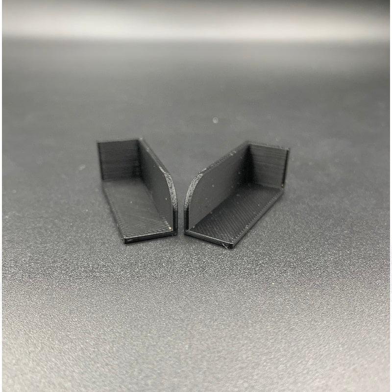 Black Navigation Boards Sidelight model boat fittings