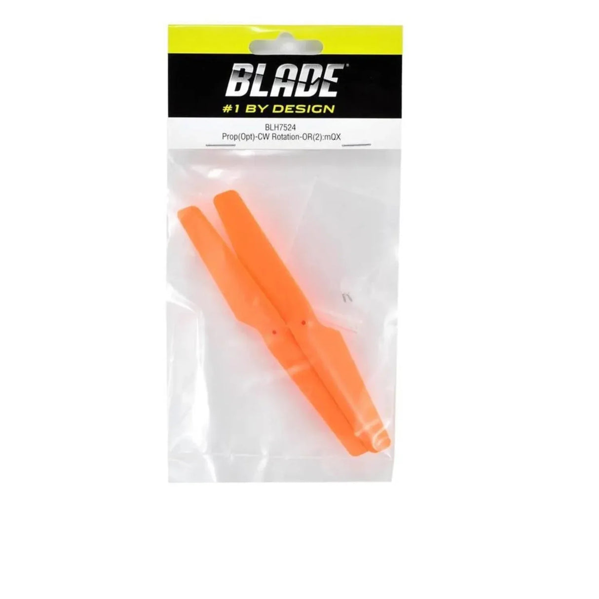 BLH7524 Blade mQX Quad Copter Clockwise Rotation Orange Propeller (2) - Model Realm