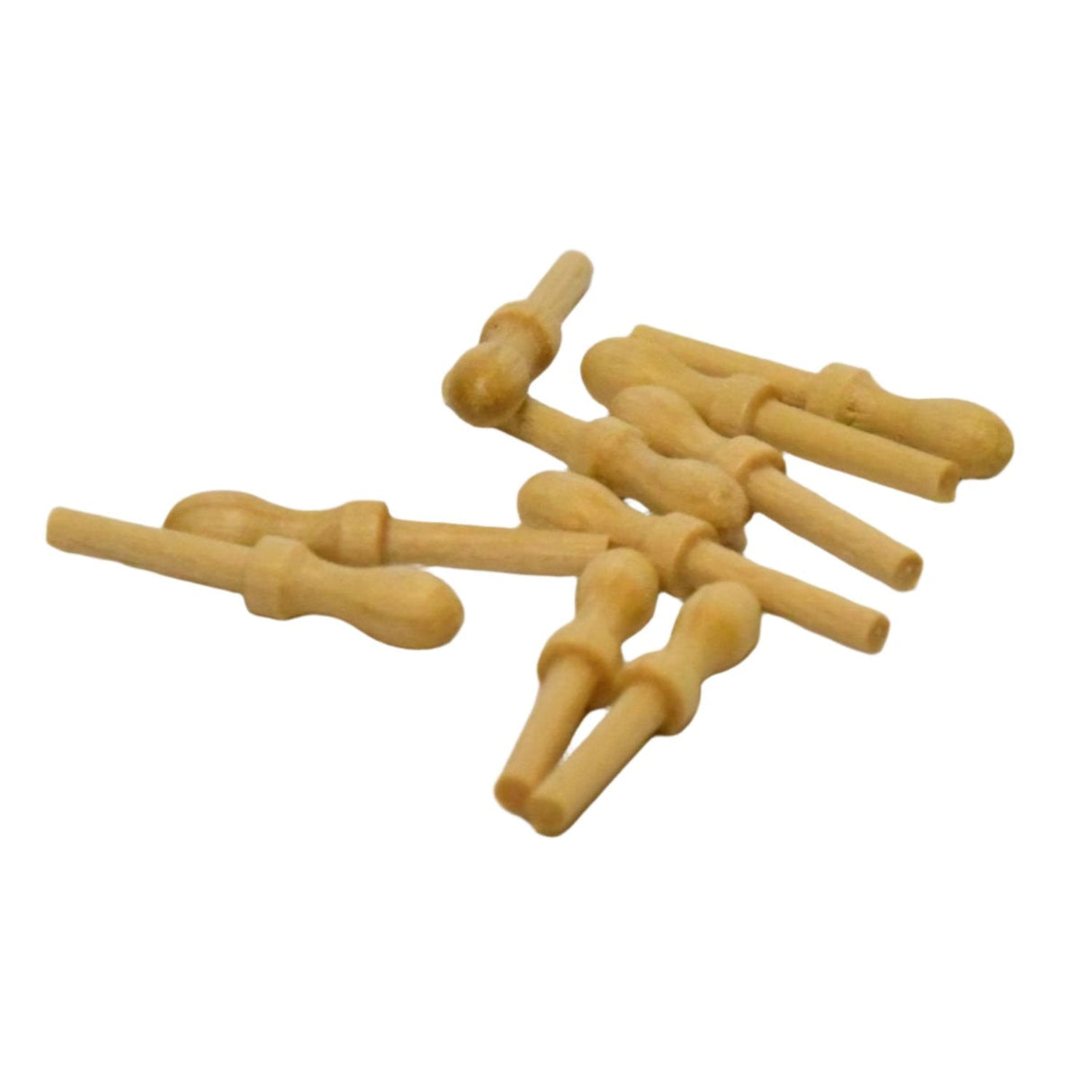 Boxwood Belaying Pins 8mm (10) - - - Model Realm
