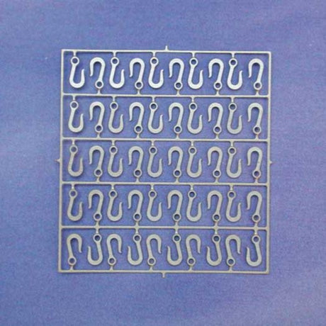 Brass Rigging Hooks, 50pk -  -  - Model Realm