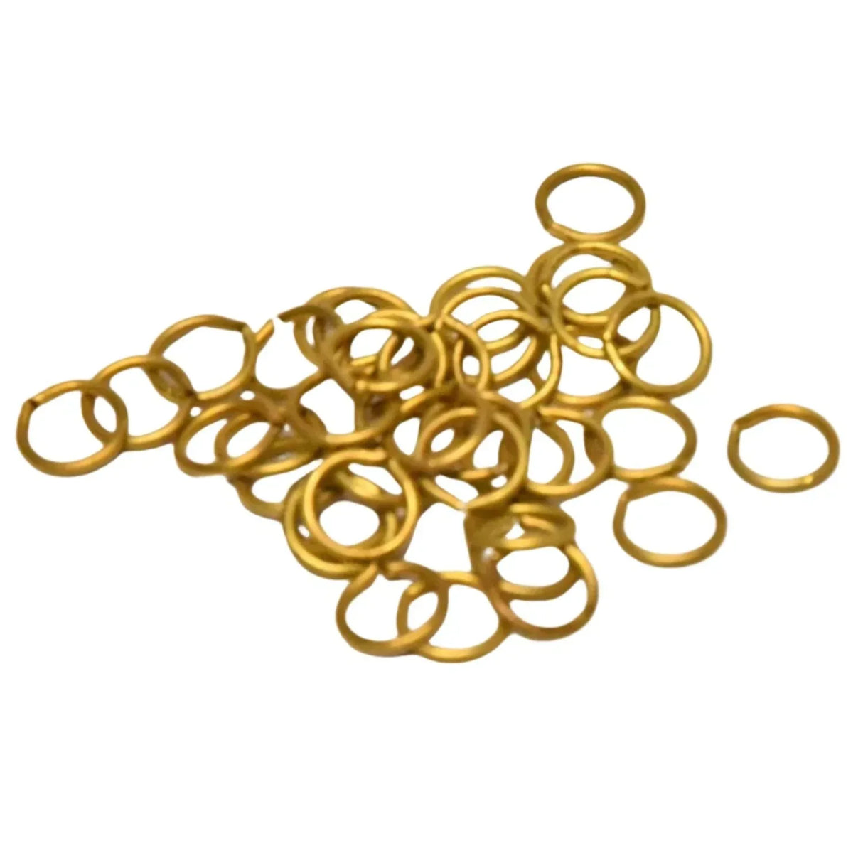 Brass Rings 10mm Pack of 100 - Model Realm
