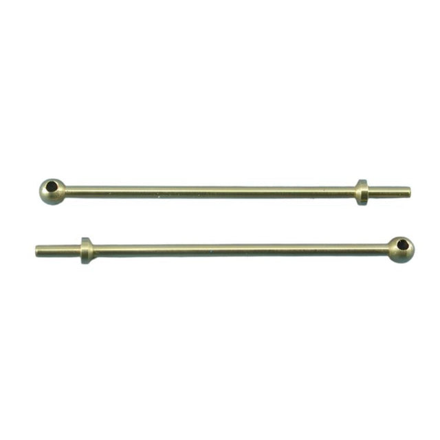 Caldercraft 1 Hole Brass Rail Stanchion Ball Type 10mm (Pack of 10)(66110) -  -  - Model Realm