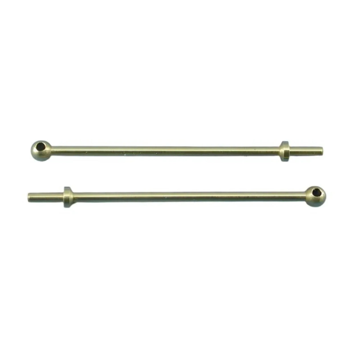 Caldercraft 1 Hole Brass Rail Stanchion Ball Type 15mm (Pack of 10) - Model Realm