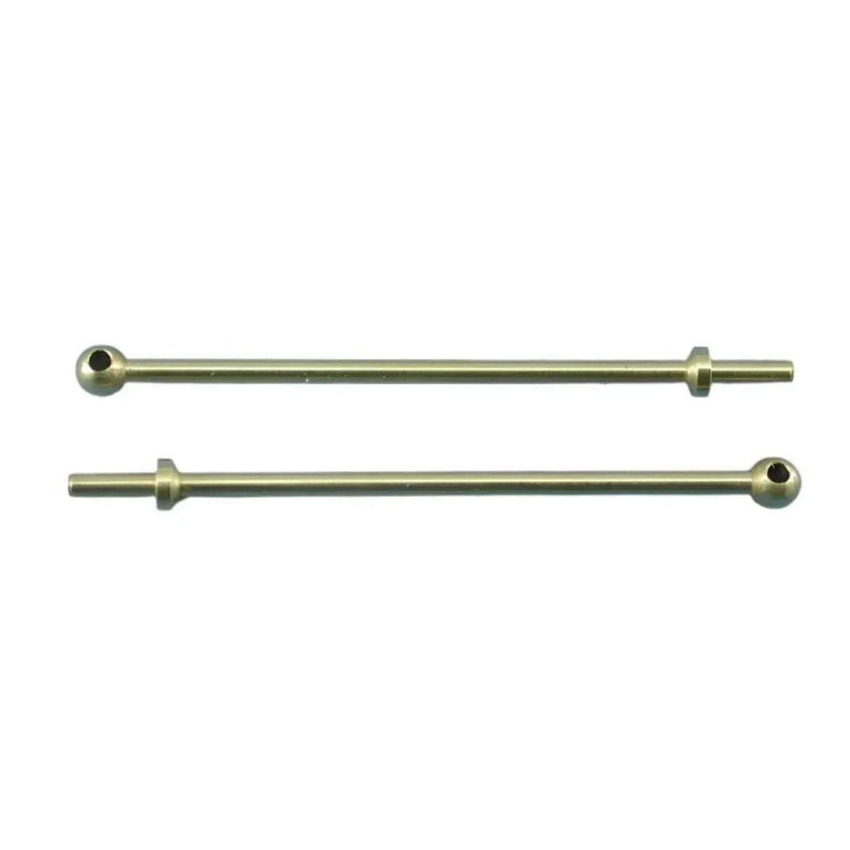 Caldercraft 1 Hole Brass Rail Stanchion Ball Type 20mm (Pack of 10) - Model Realm