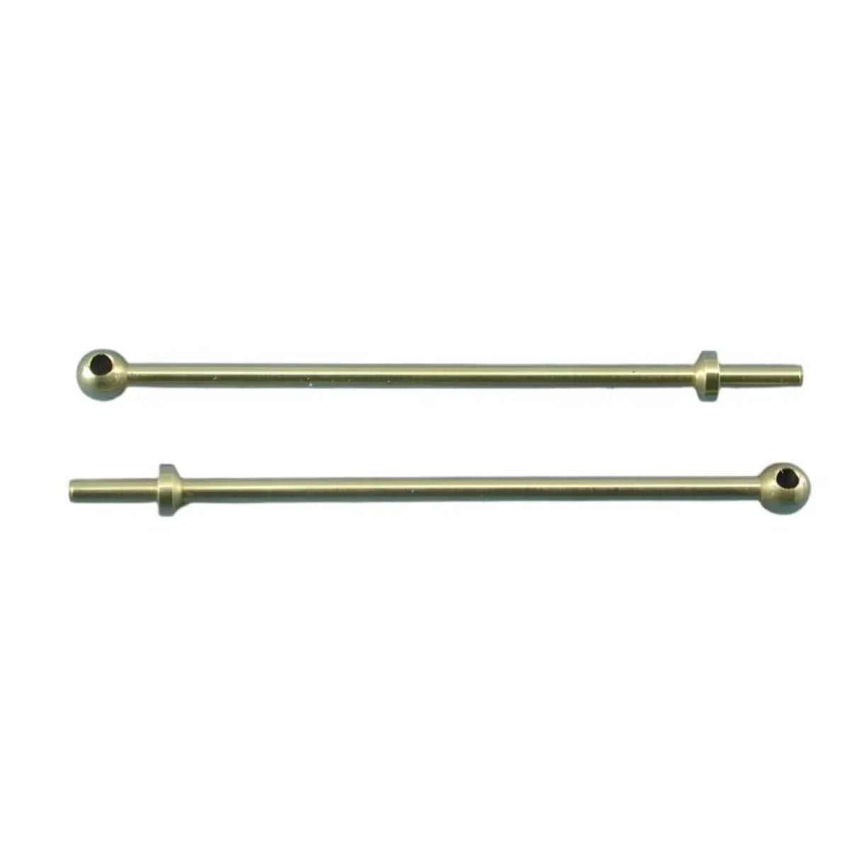 Caldercraft 1 Hole Brass Rail Stanchion Ball Type 40mm (Pack of 10) - Model Realm