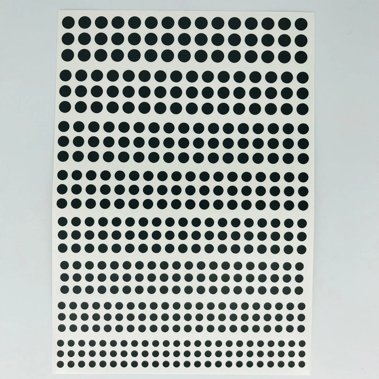 Circles - Vinyl Self adhesive Black - Model Realm