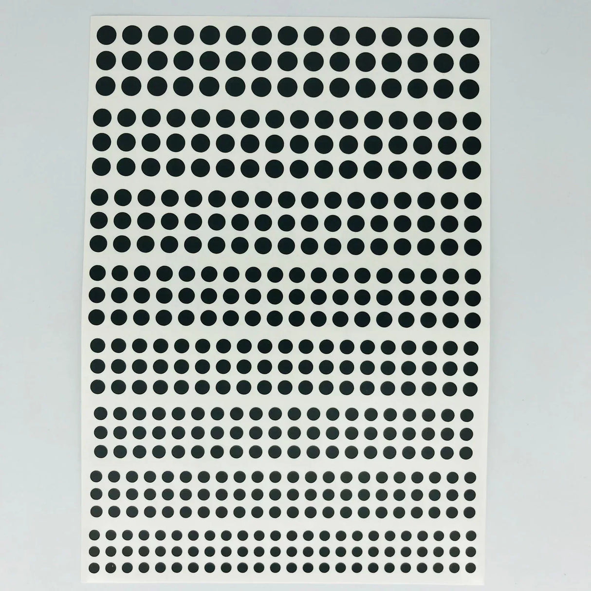 Circles - Vinyl Self adhesive Black - Model Realm