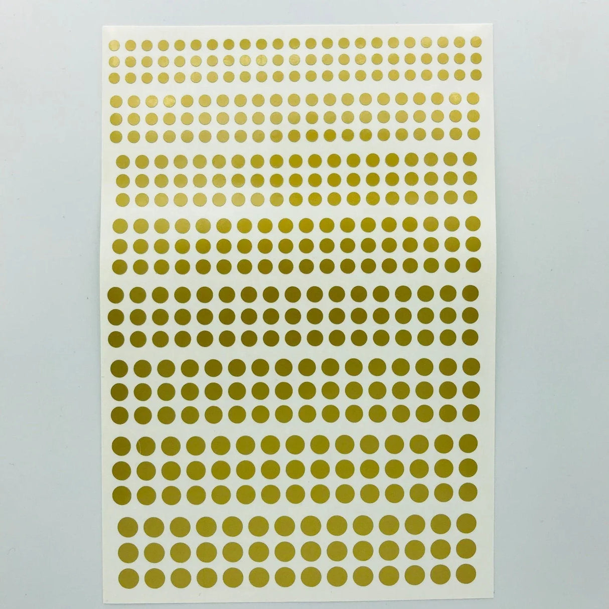 Circles - Vinyl Self adhesive Gold - Model Realm