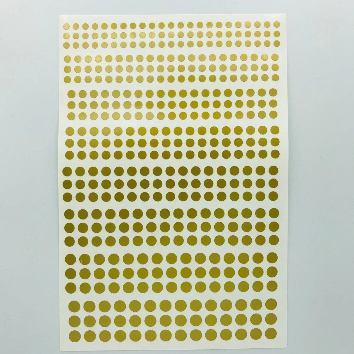 Circles - Vinyl Self adhesive Gold - Model Realm