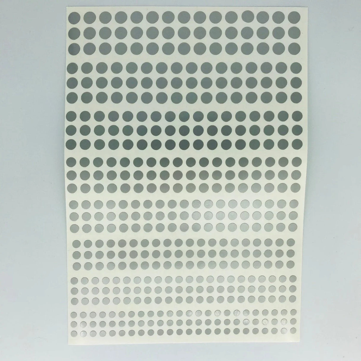 Circles - Vinyl Self adhesive Silver - Model Realm