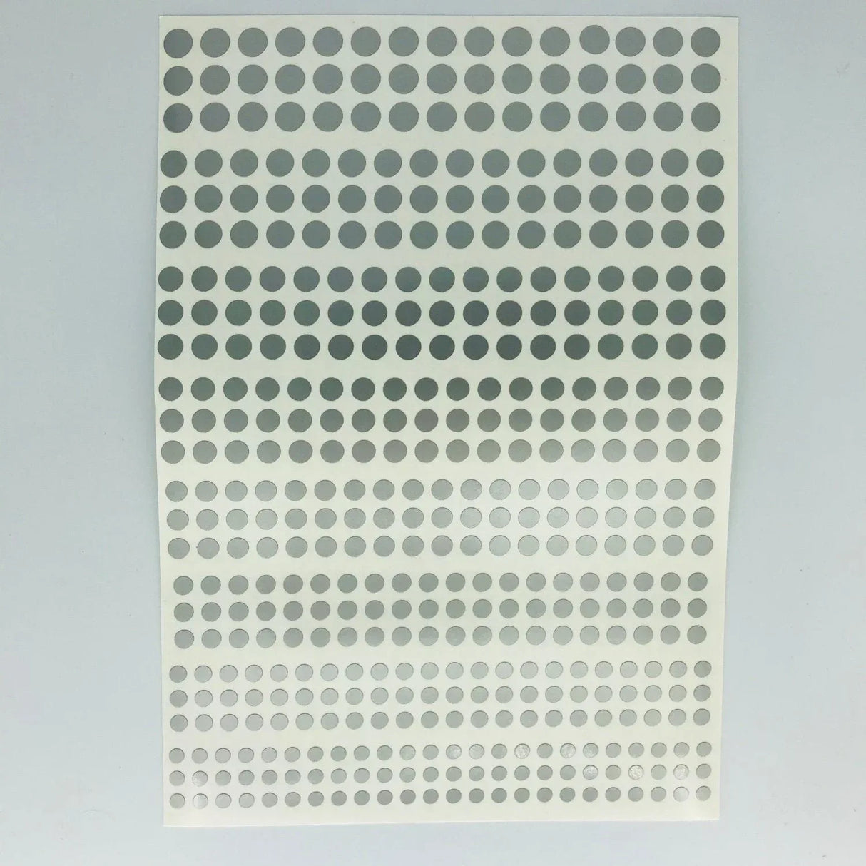 Circles - Vinyl Self adhesive Silver - Model Realm