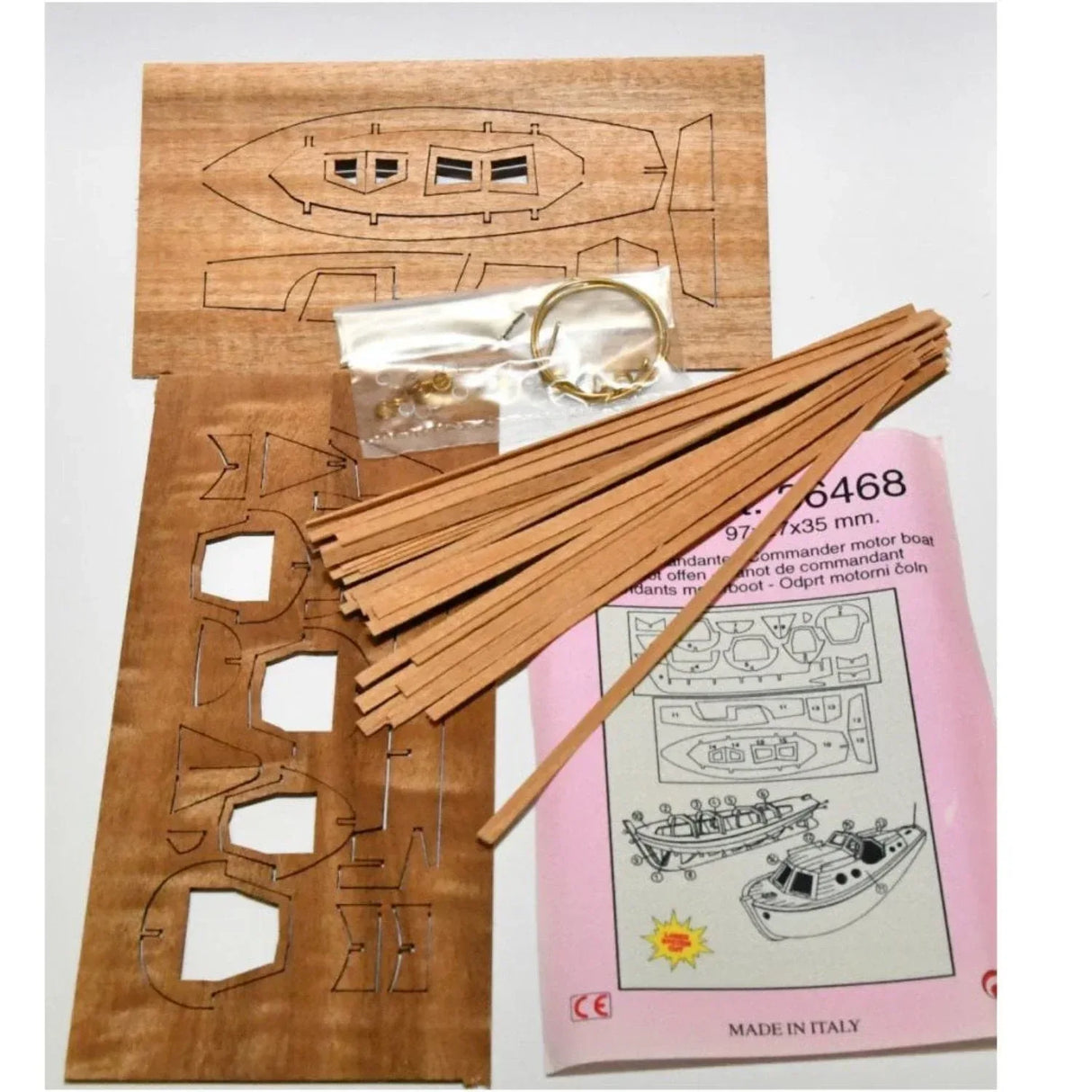Comander Boat Kit 97mm - Model Realm