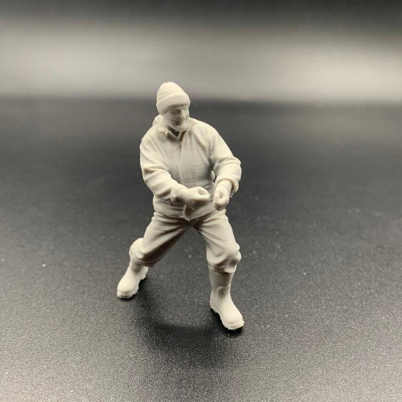 Crew Fisherman for Model boats Railway and dioramas