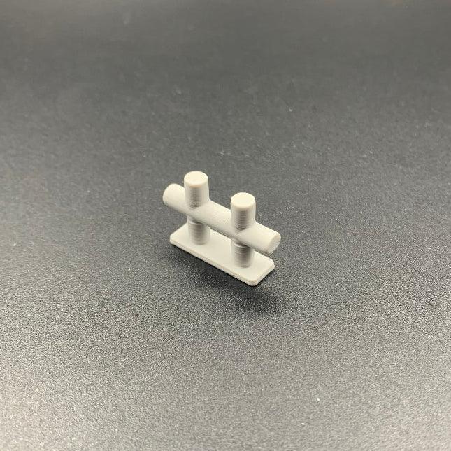 Cruciform Bollards by SparkFrame Studios model boat fittings