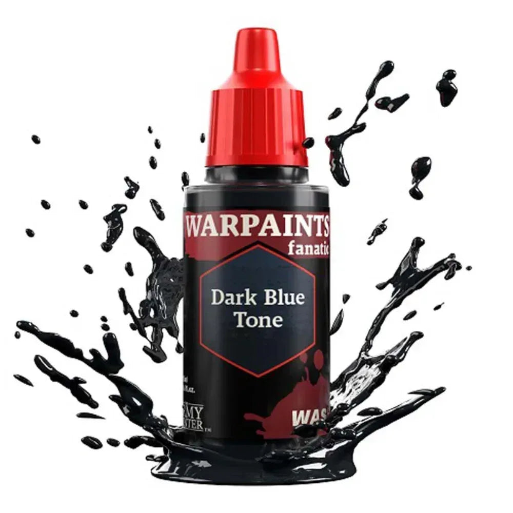 Warpaints Fanatic Wash Dark Blue Tone - Model Realm