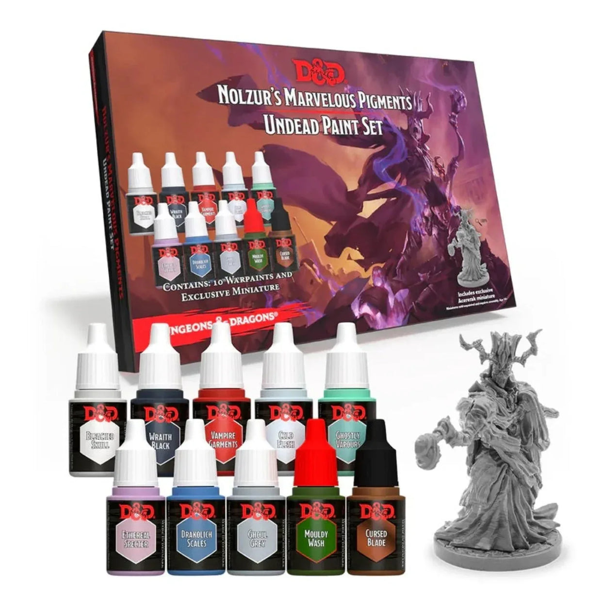 D&D Nolzur's Marvelous Pigments Undead Paint Set - Model Realm