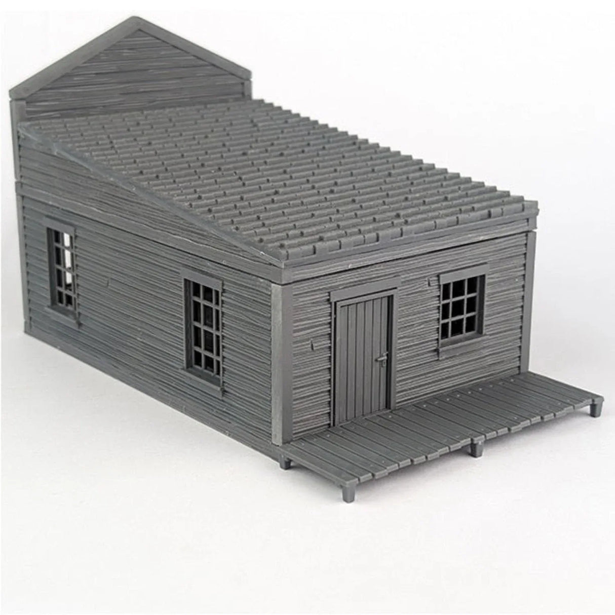 Dead Man's Hand Barber Shop Single Storey Plastic Building - Model Realm