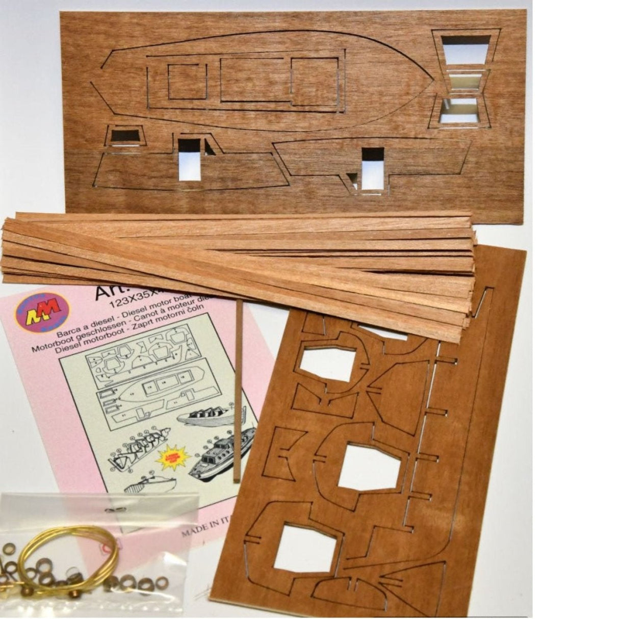 Diesel Boat Kit 102mm - - - Model Realm