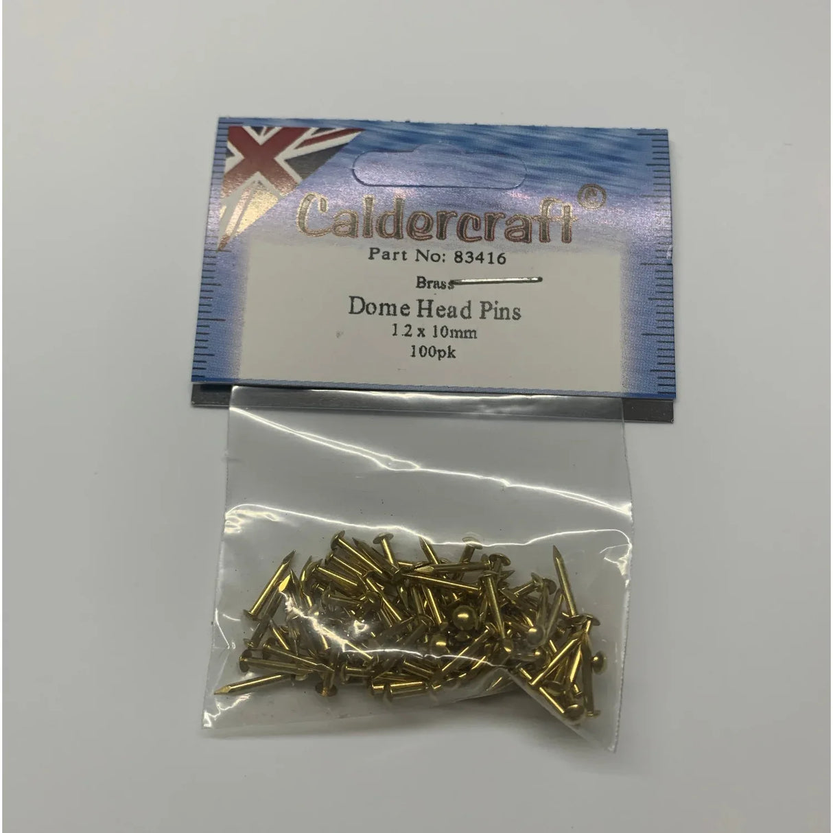 Caldercraft Dome Head Pins 1.2 x 10mm - Model Realm