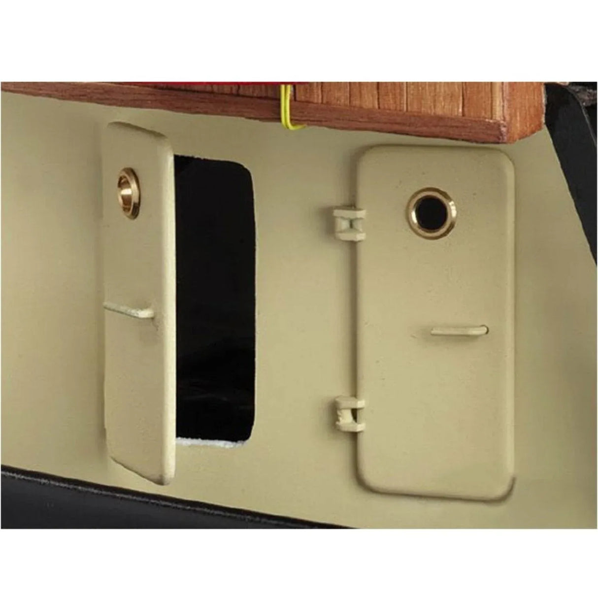 Door Set 54x25mm with hole - Model Realm